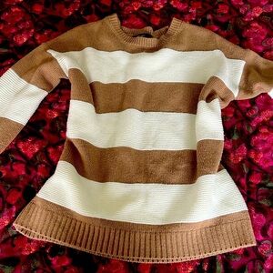 Striped cozy sweater